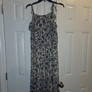 Good Hart by Matilda Jane Blue Floral Midi Dress XL